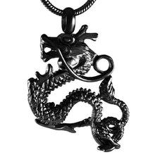 Load image into Gallery viewer, Chinese Dragon Cremation Urn Necklace