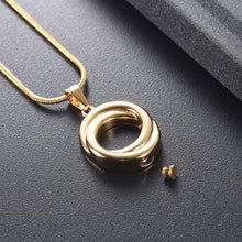 Load image into Gallery viewer, Circle of Life Cremation Urn Necklace