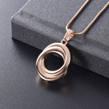 Load image into Gallery viewer, Circle of Life Cremation Urn Necklace