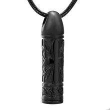 Load image into Gallery viewer, Cross Cylinder Cremation Urn Necklace