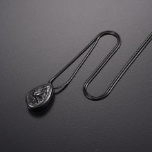 Load image into Gallery viewer, Dove Peace Teardrop Cremation Urn Necklace
