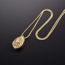 Load image into Gallery viewer, Dove Peace Teardrop Cremation Urn Necklace
