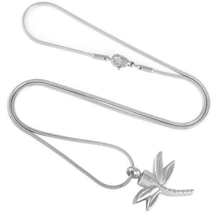 Dragonfly Cremation Urn Necklace