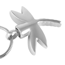 Load image into Gallery viewer, Dragonfly Cremation Urn Necklace