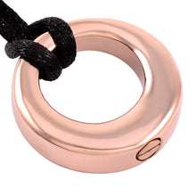 Load image into Gallery viewer, Eternal Circle Cremation Urn Necklace