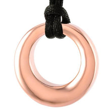 Load image into Gallery viewer, Eternal Circle Cremation Urn Necklace