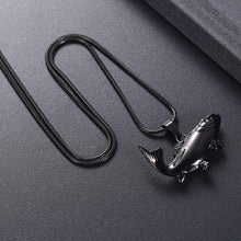 Load image into Gallery viewer, Fish Shaped Cremation Urn Necklace