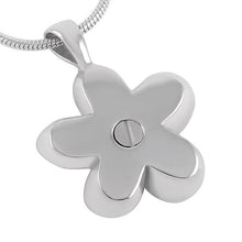 Load image into Gallery viewer, Flower Cremation Urn Necklace