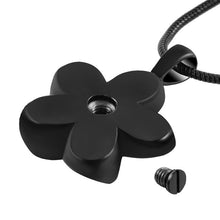 Load image into Gallery viewer, Flower Cremation Urn Necklace
