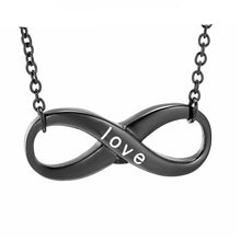 Load image into Gallery viewer, Forever Love Infinity Shaped Cremation Urn Necklace