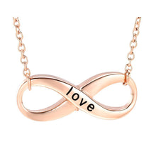 Load image into Gallery viewer, Forever Love Infinity Shaped Cremation Urn Necklace