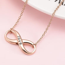 Load image into Gallery viewer, Forever Love Infinity Shaped Cremation Urn Necklace