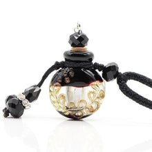 Load image into Gallery viewer, Glass Flask Shaped Cremation Urn Necklace
