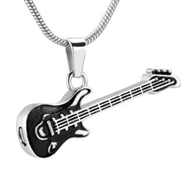 Load image into Gallery viewer, Electric Guitar Cremation Urn Necklace