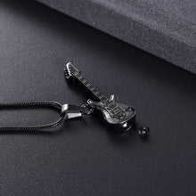 Load image into Gallery viewer, Electric Guitar Cremation Urn Necklace