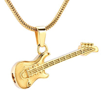 Load image into Gallery viewer, Electric Guitar Cremation Urn Necklace