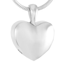 Load image into Gallery viewer, Heart Shaped Cremation Urn Necklace