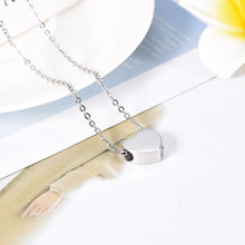 Load image into Gallery viewer, Heart Shaped Cremation Urn Necklace