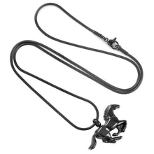 Load image into Gallery viewer, Horse Shaped Cremation Urn Necklace