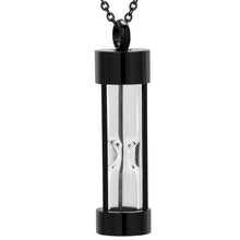 Load image into Gallery viewer, Hourglass Cremation Urn Necklace
