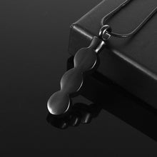 Load image into Gallery viewer, Infinity Gemstone Cremation Urn Necklace With Rhinestones