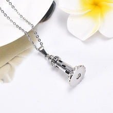 Load image into Gallery viewer, Lighthouse Cremation Urn Necklace