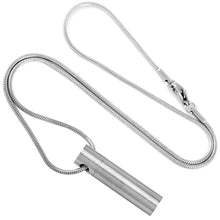 Load image into Gallery viewer, Simple Cylinder Cremation Urn Necklace