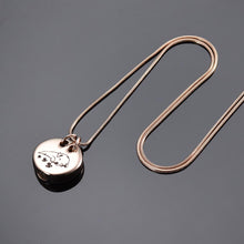 Load image into Gallery viewer, Sleeping Dog Cremation Urn Necklace