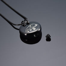 Load image into Gallery viewer, Sleeping Dog Cremation Urn Necklace