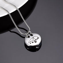 Load image into Gallery viewer, Sleeping Dog Cremation Urn Necklace