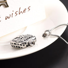 Load image into Gallery viewer, Square Shaped Tree of Life Cremation Urn Necklace