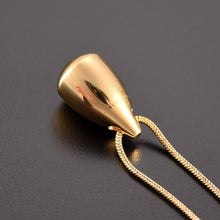 Load image into Gallery viewer, Teardrop Cremation Urn Necklace
