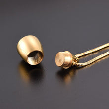 Load image into Gallery viewer, Teardrop Cremation Urn Necklace