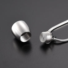 Load image into Gallery viewer, Teardrop Cremation Urn Necklace