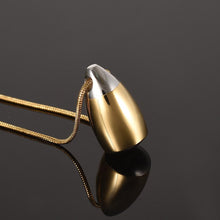 Load image into Gallery viewer, Teardrop Cremation Urn Necklace
