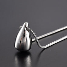 Load image into Gallery viewer, Teardrop Cremation Urn Necklace