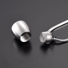 Load image into Gallery viewer, Teardrop Cremation Urn Necklace