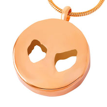 Load image into Gallery viewer, Tree of Life Cremation Urn Necklace