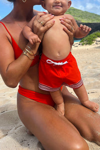 Coral Kids Trunks
