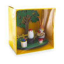 Load image into Gallery viewer, Wooden Bunny Figurine Decorating Easter Eggs