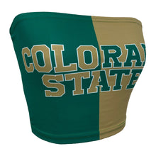 Load image into Gallery viewer, Colorado State Two Tone Tube Top