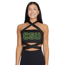 Load image into Gallery viewer, Colorado State Black Multi Way Bandeau Top