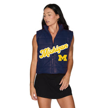 Load image into Gallery viewer, University of Michigan Puffer Vest