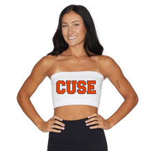 Load image into Gallery viewer, Syracuse White Bandeau Top
