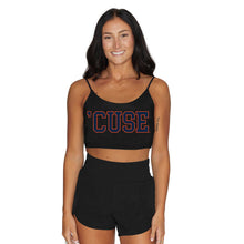 Load image into Gallery viewer, Syracuse Black Spaghetti Strap Tank