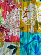 Load image into Gallery viewer, Tache 2 Piece Cotton Colorful Flower Power Party Patchwork Cushion Cover (FloralPatchwork-CC)