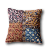 Load image into Gallery viewer, Tache Sunset Blooms Floral Quilted Patchwork Multi Color 2 Pieces Cushion Covers (JHW-825-18X18-2PC)