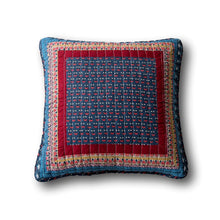 Load image into Gallery viewer, Tache Vineyard Cottage Floral Quilted Pillow Cover Patchwork 2 Pieces Cushion Covers (JHW-827-18X18-2PC)