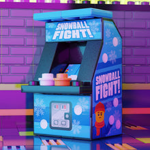 Load image into Gallery viewer, Snowball Fight Arcade Machine made using LEGO parts - B3 Customs