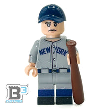 Load image into Gallery viewer, #3 Ruth NY Baseball Player Minifig